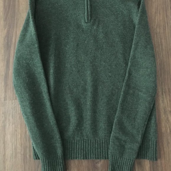 J.Crew/ Size S/ Lambswool/ Quarter Zip - Picture 3 of 6